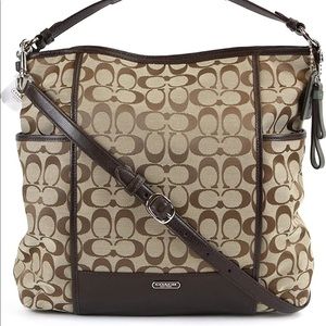 Coach Signature Park Hobo Bag